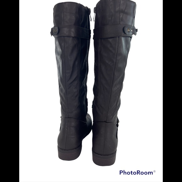 Journey Collection Harley Women's Knee-High Boots - Picture 6 of 8